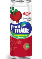 pomegranate flovour milk